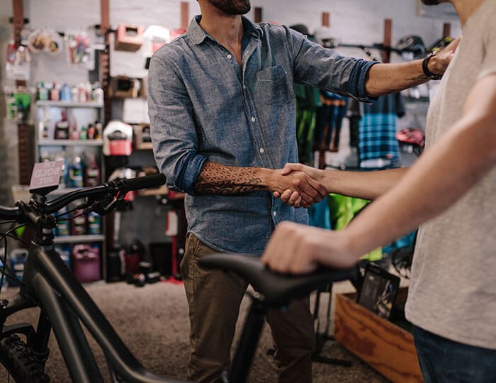 Gérer la vente d'articles de sport